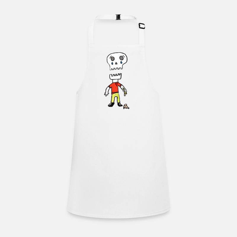 NoCream SkullHeart Schürze für Kinder