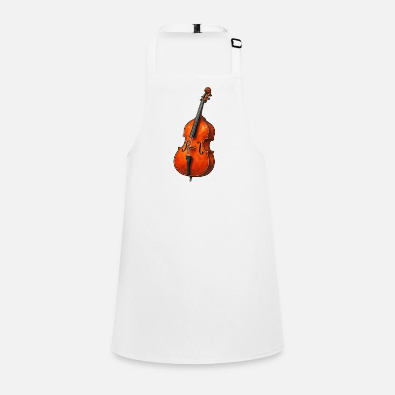 Violon aquarelle Tablier Enfant