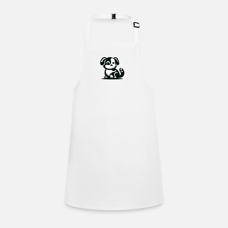 Chien Mignon Tablier Enfant
