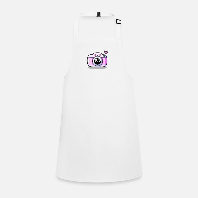Pink camera girlfriend! Children's Apron