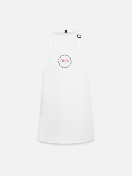 Aura Club - Children's Apron - white - Front