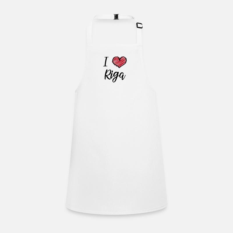 I Love Riga Schürze für Kinder