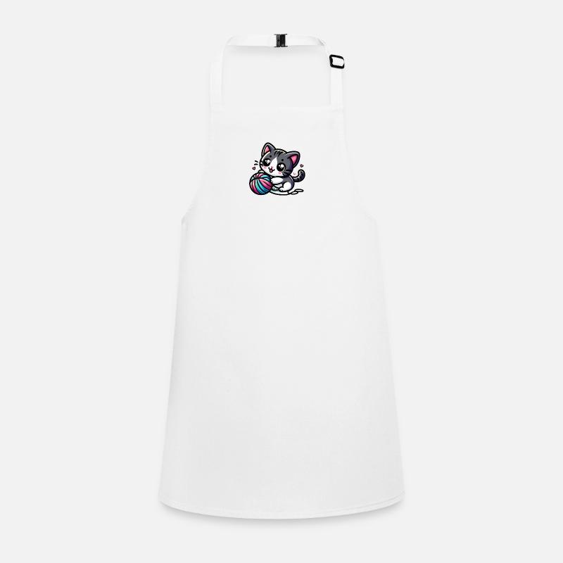 Cute Cat Children's Apron