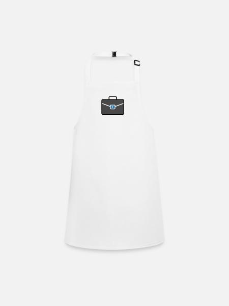 Business Briefcases | Job & Career Symbol - Children's Apron - white - Front