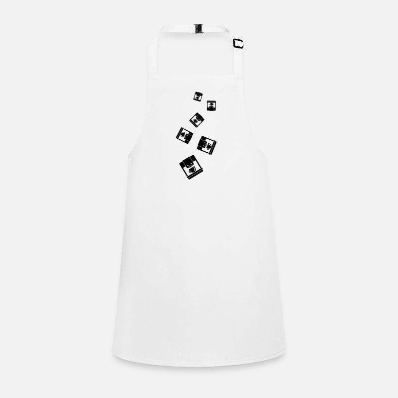 Icône de la cafetière Tablier Enfant