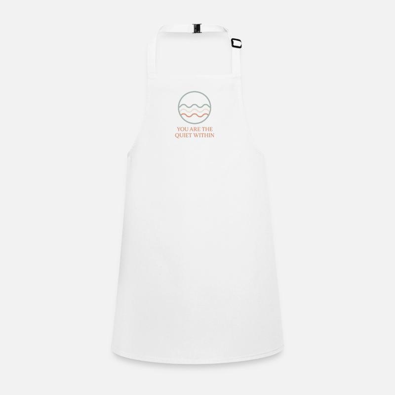 Silent Inner World Waves Children's Apron