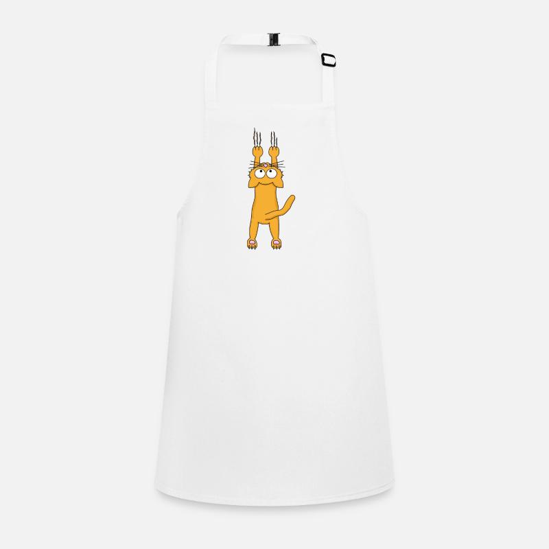 Orange cat Children's Apron