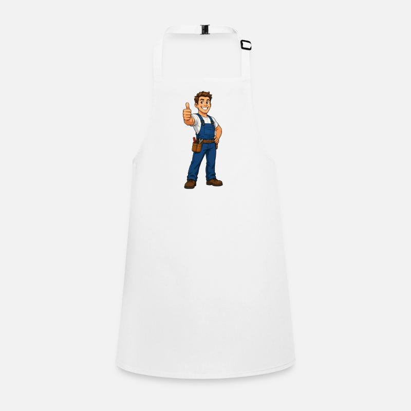 Artisan en combinaison bleue Tablier Enfant