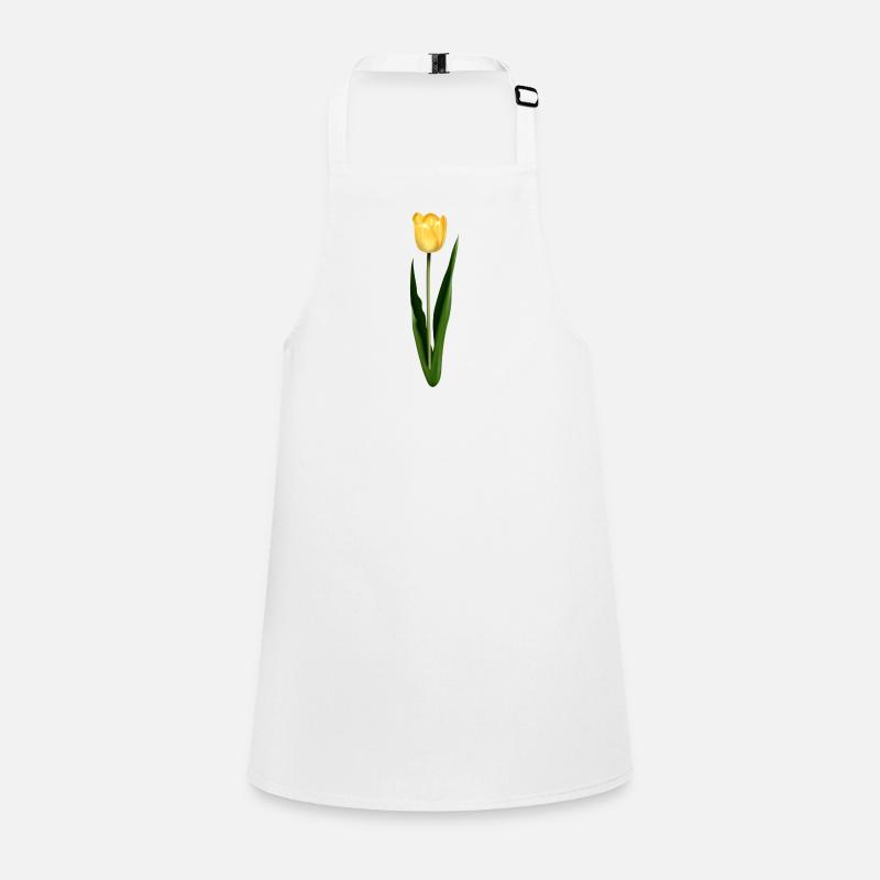 tulipe jaune Tablier Enfant