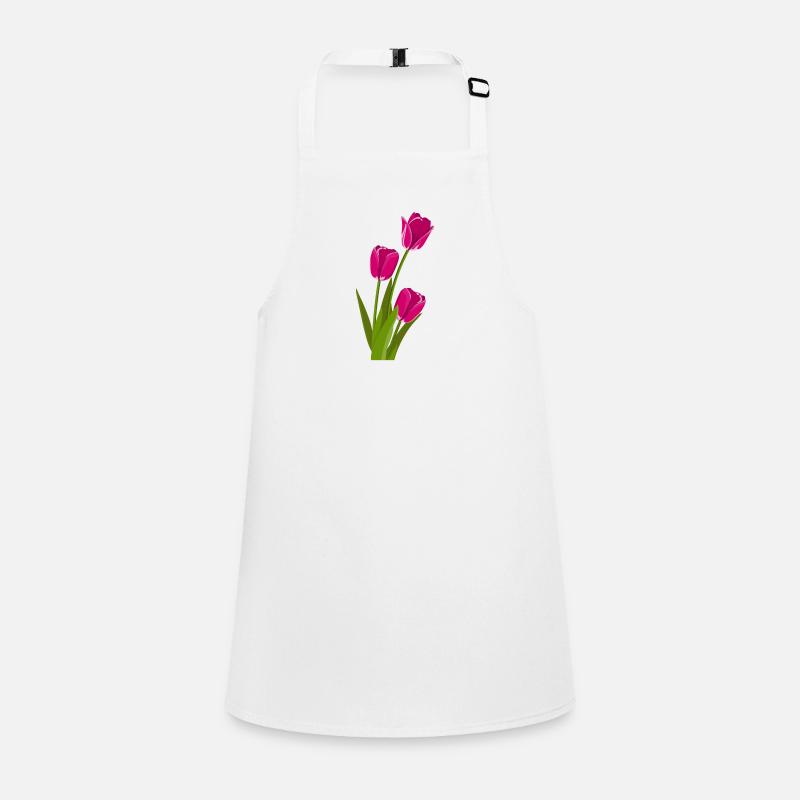 Tulpe Geschenk Geschenkidee Schürze für Kinder