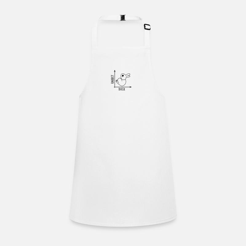 Rabbit Duck Illusion Children's Apron