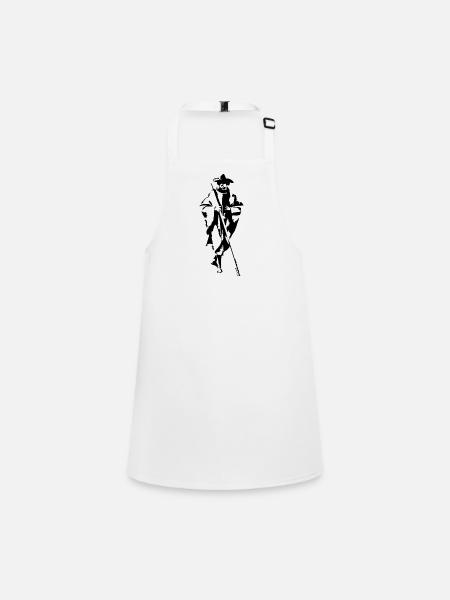 Pilgrim Jakob, Speyer Cathedral, gift, gift idea - Children's Apron - white - Front