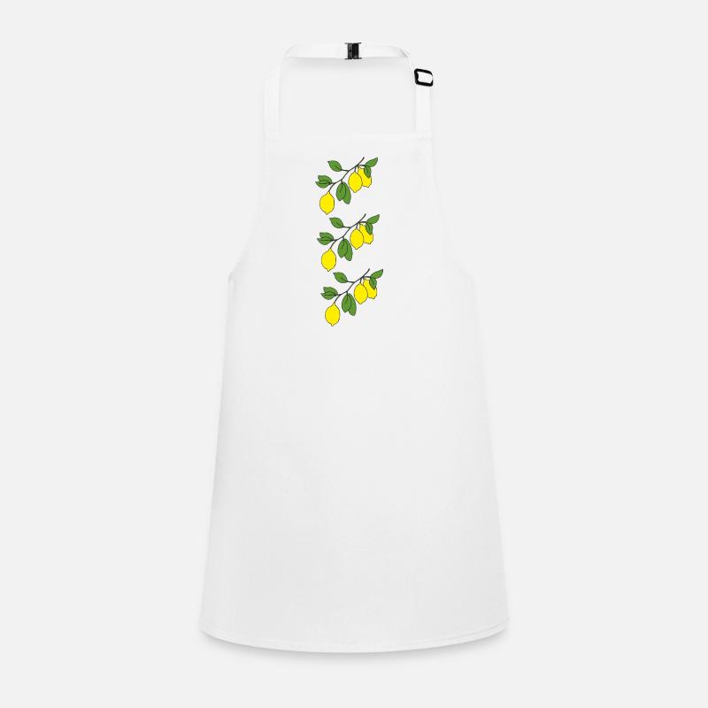 Lemon Sprigs Triple Children's Apron