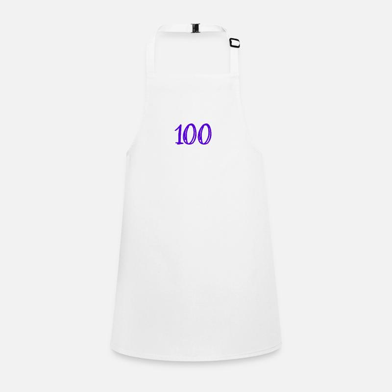 100 ANS. 100e ANNIVERSAIRE. ANNIVERSAIRE 100 ANS. Tablier Enfant