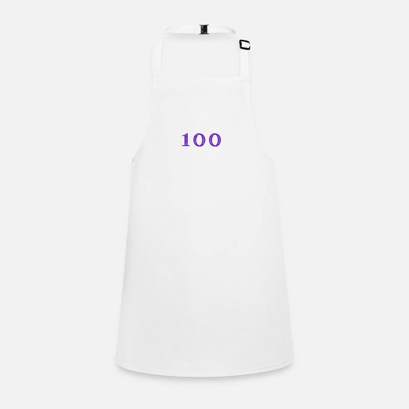 100 ANS. 100e ANNIVERSAIRE. ANNIVERSAIRE 100 ANS. Tablier Enfant