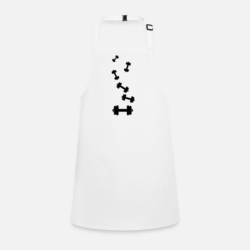 Hantel gewichte icon Schürze für Kinder