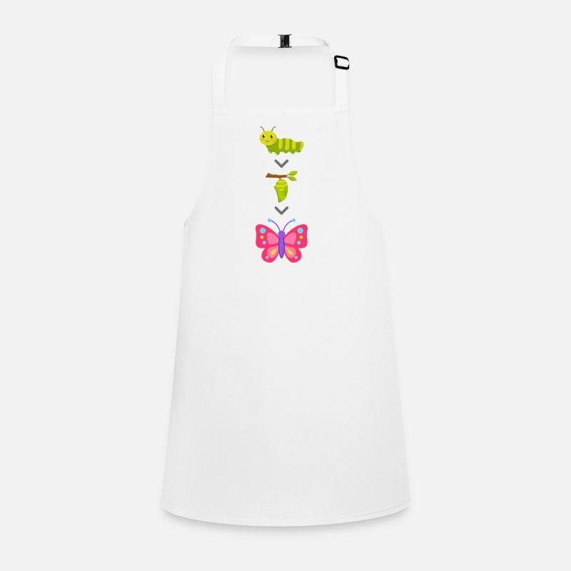 Transformation de chenille en papillon Tablier Enfant