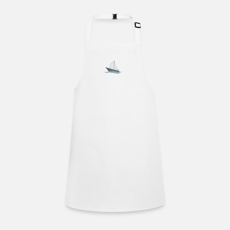 Ship on the high seas Children's Apron