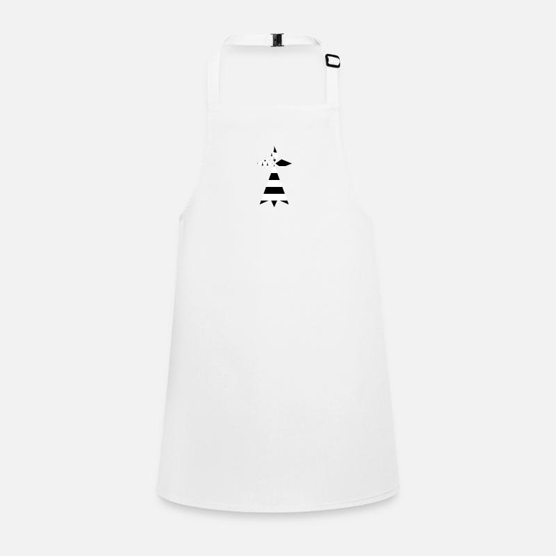 HERMINE AVEC DRAPEAU BRETON Tablier Enfant