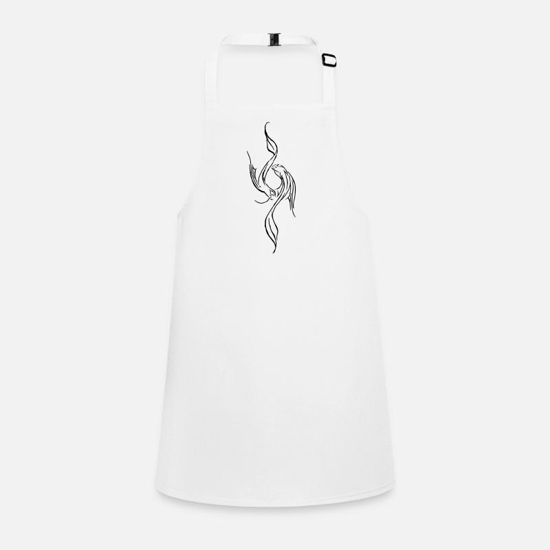 carpe zen - Tablier Enfant - blanc