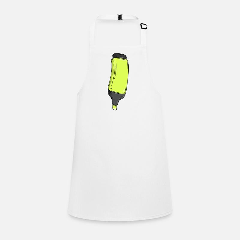 Highlighter Illustration Children's Apron
