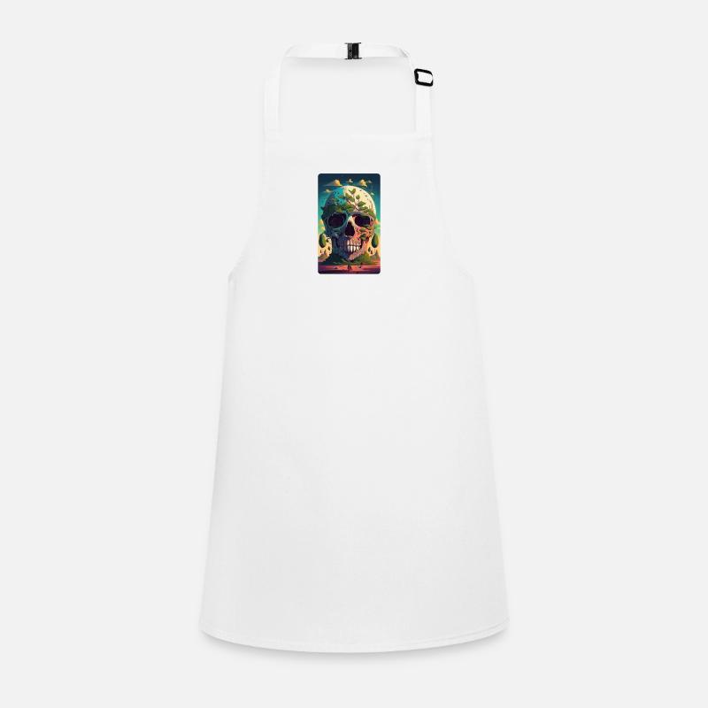 Giant Skull Children's Apron