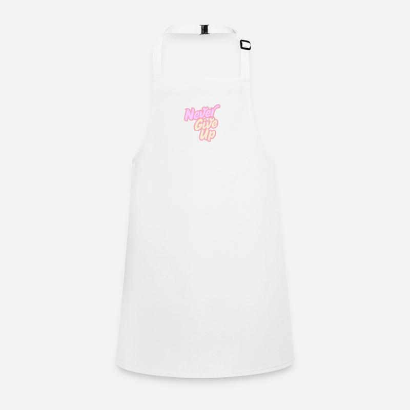 Never give up Children's Apron