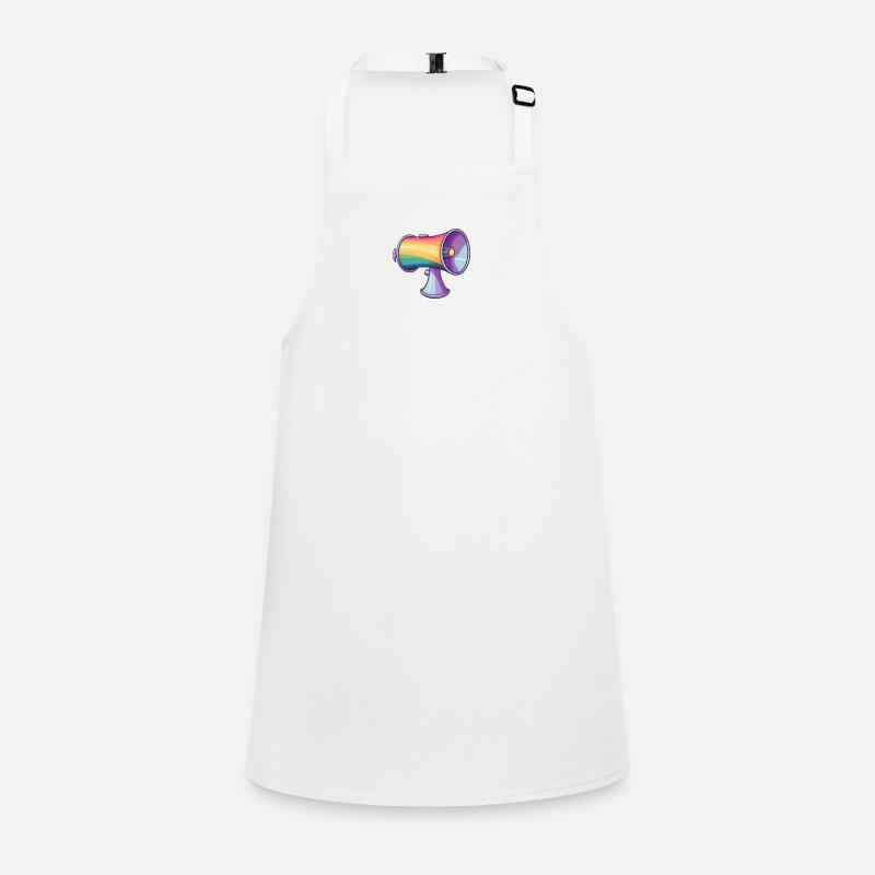 Pride Megaphone Children's Apron