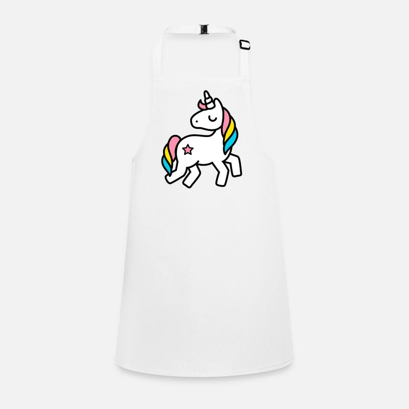 einhorn Schürze für Kinder