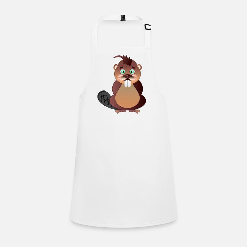 Beaver Beaver Teeth Children's Apron