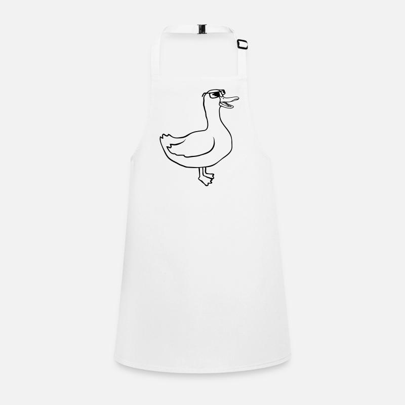 Sonnenbrille Comic Gans Cool Schürze für Kinder