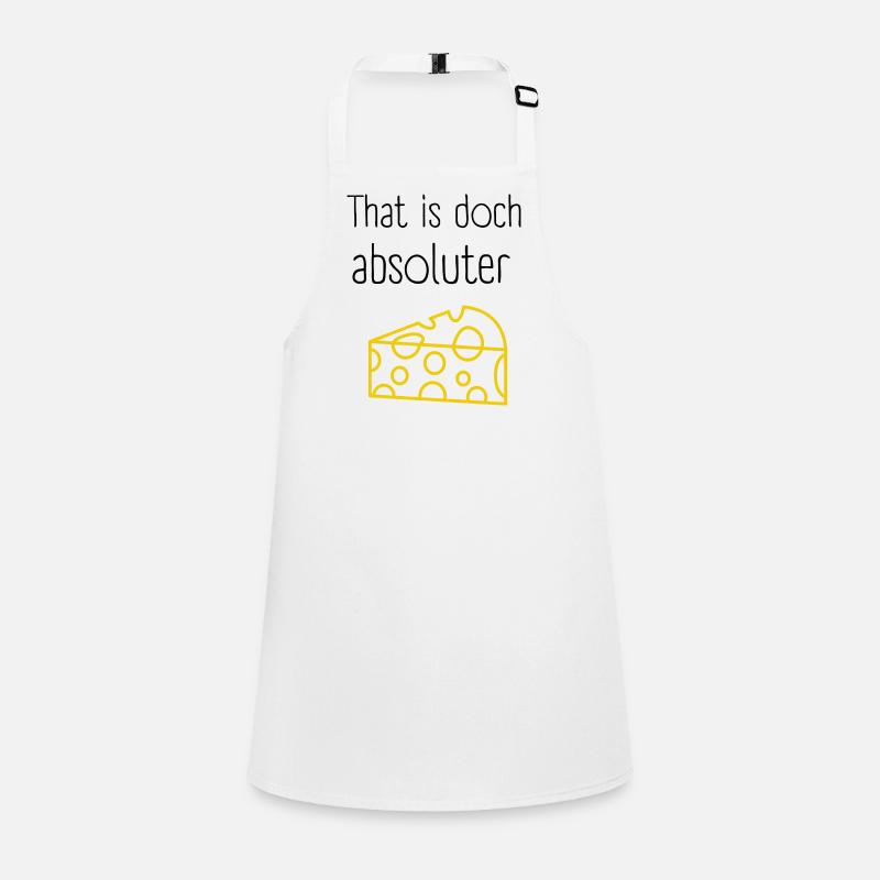 C’est le fromage absolu Denglisch Design Tablier Enfant