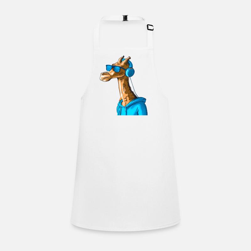 Giraffe DJ Children's Apron