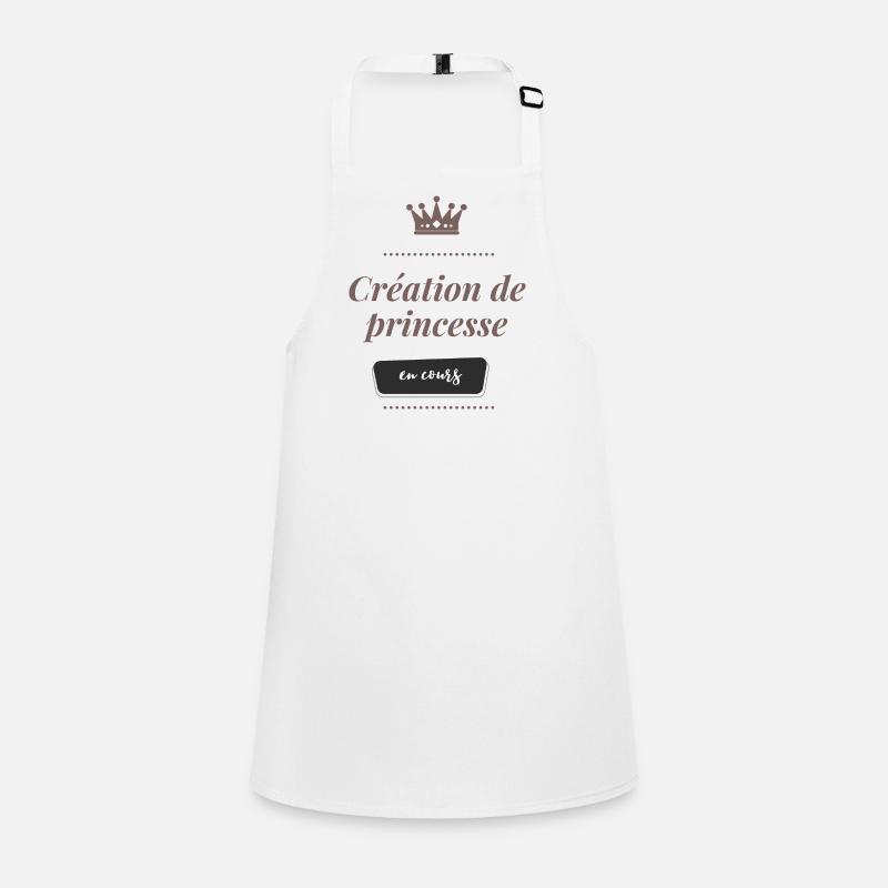 Création de princesse en cours Tablier Enfant