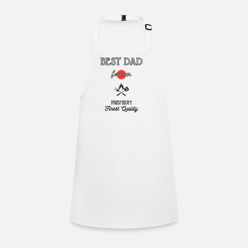 Bestes Dad Forever BBQ Schürze für Kinder