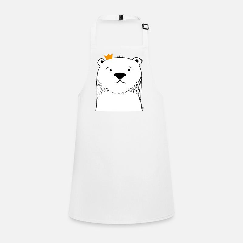 Theodore Eisbär Schürze für Kinder