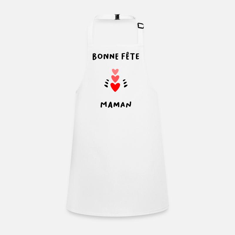 MUTTERTAG. SCHÖNEN MUTTERTAG. MAMA Schürze für Kinder