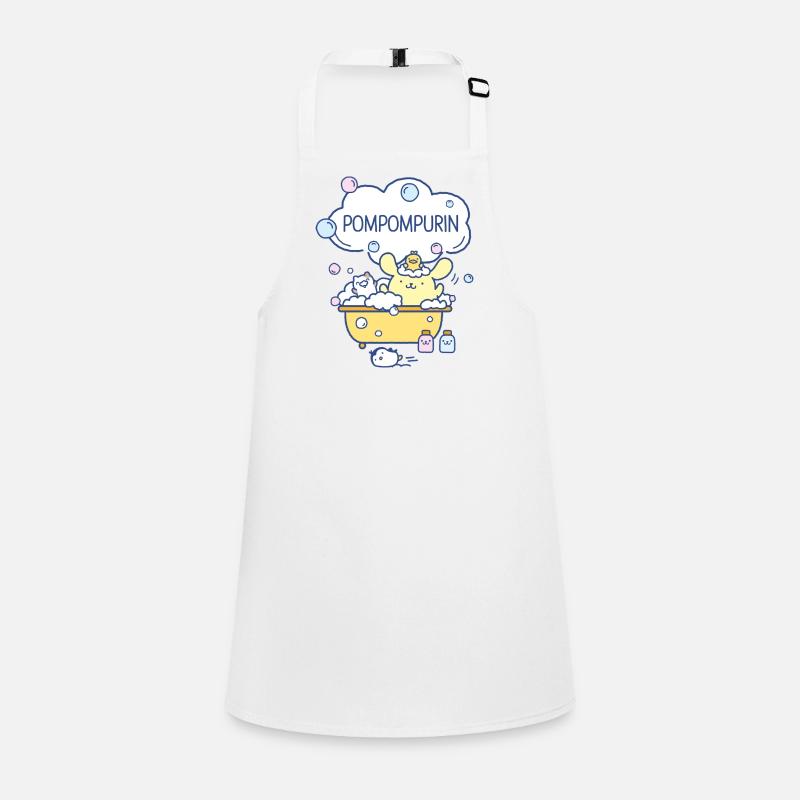 Pompompurin Baigne Avec Muffin, Custard Et Whip Tablier Enfant