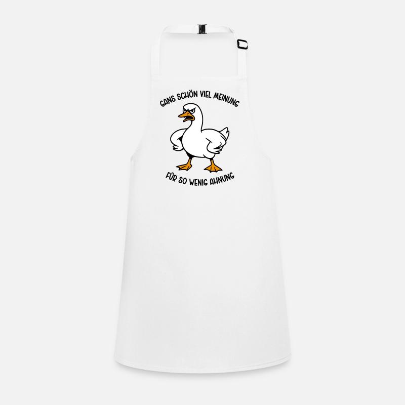 Goose beaucoup d’opinions pour si peu d’idée Tablier Enfant