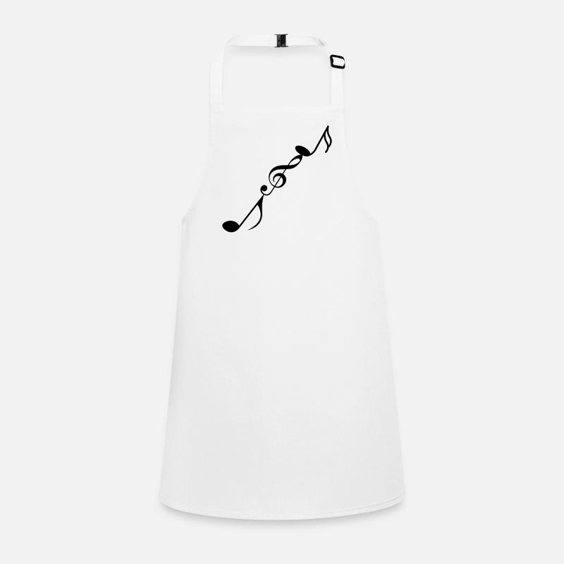 Musical notes Children's Apron
