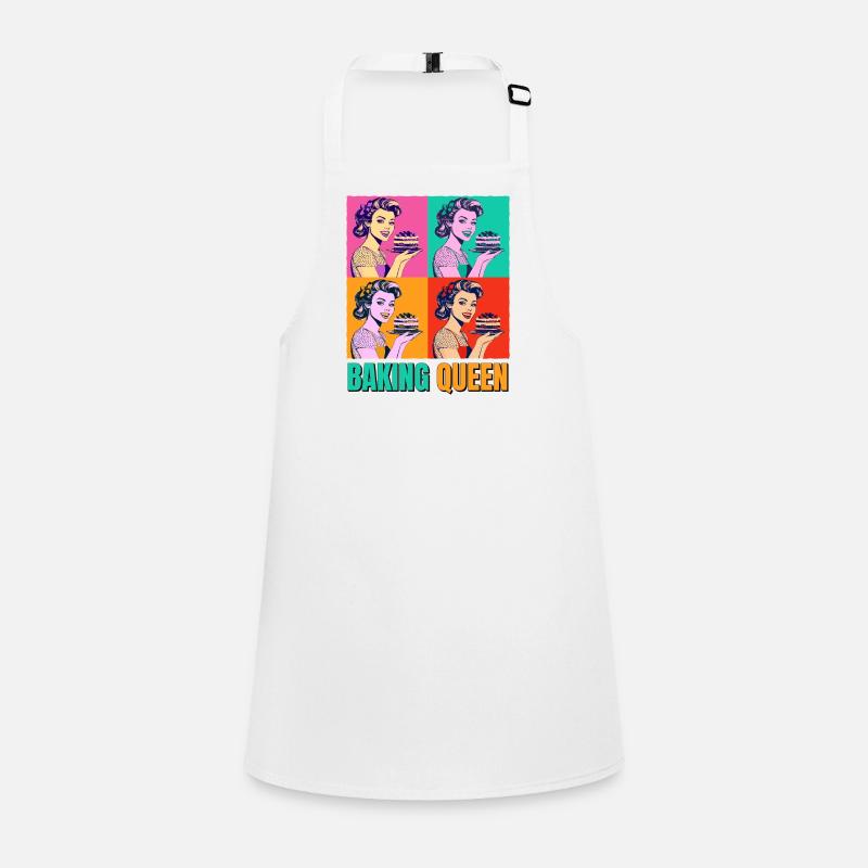 Baking Cake Baking Queen Baking Fairy Baker Pop Art Children's Apron