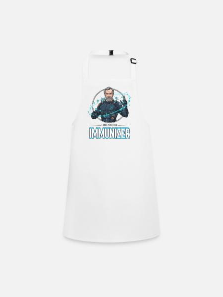 Pasteur Immunizer Armor - Tablier Enfant - blanc - Devant