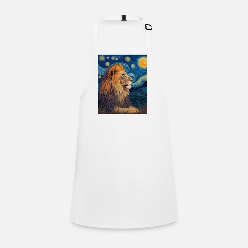 Lion Van Gogh Tablier Enfant
