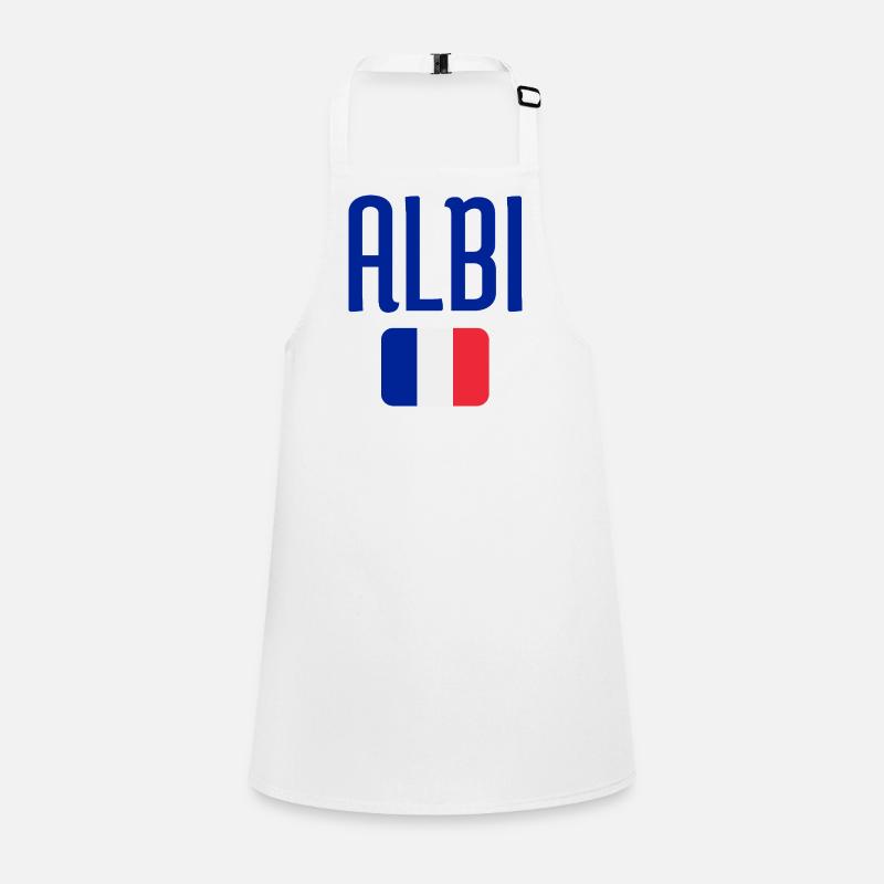 Albi France Flag Emblem Children's Apron