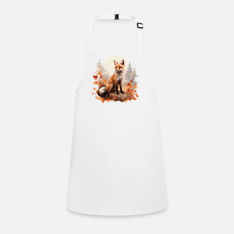 Fox in autumn Children's Apron