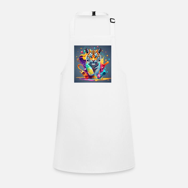 Lion coloré Tablier Enfant