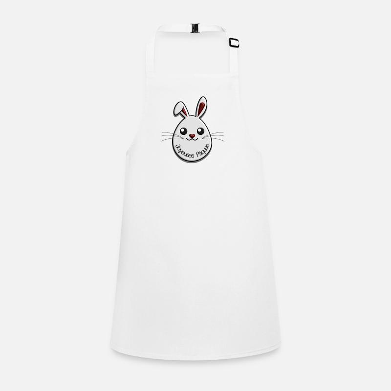 Lapin pâques mignon Tablier Enfant