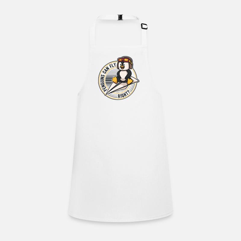 Penguins can Fly Oiseau de mer Pingouin royal Tablier Enfant