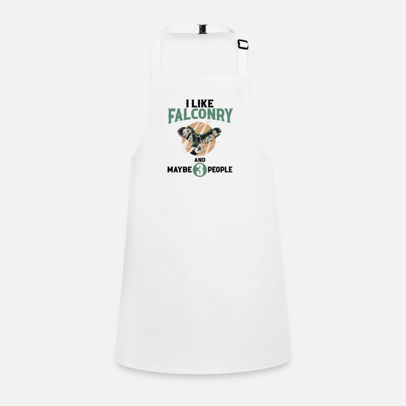 Falcon breeding | Falconry Falconry Animals Gift Idea Children's Apron