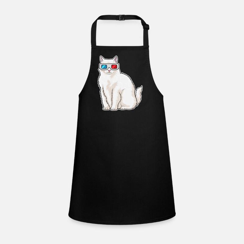 Cat Glasses Children's Apron